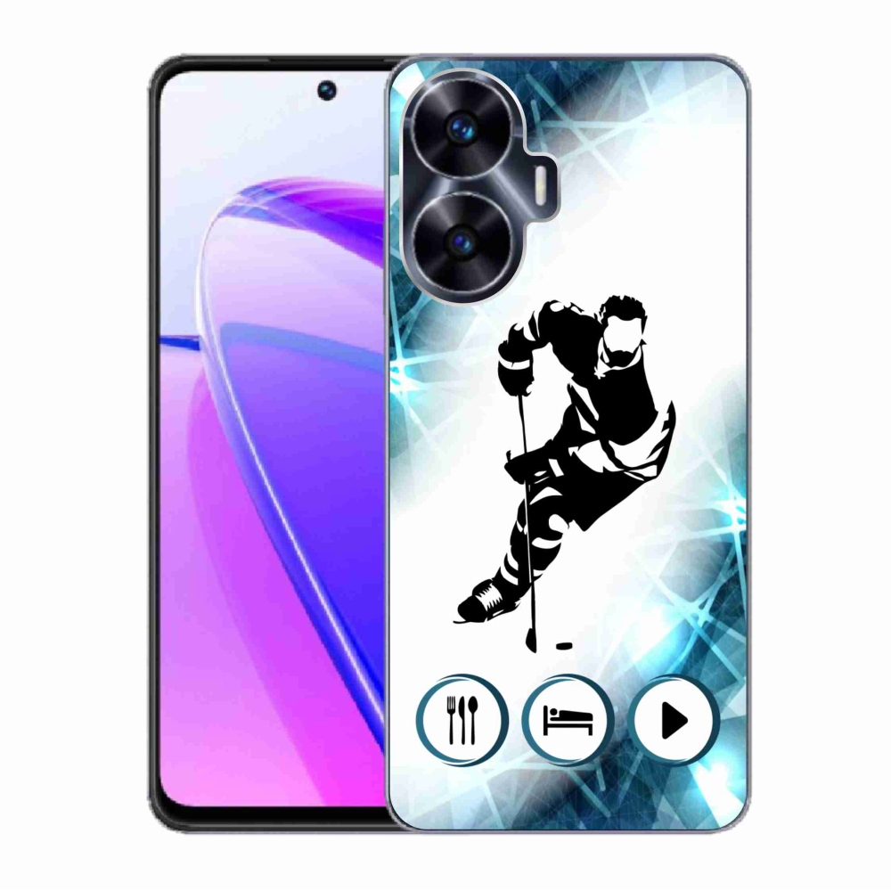 Gél borítás mmCase a Realme C55 készülékhez - hoki 1