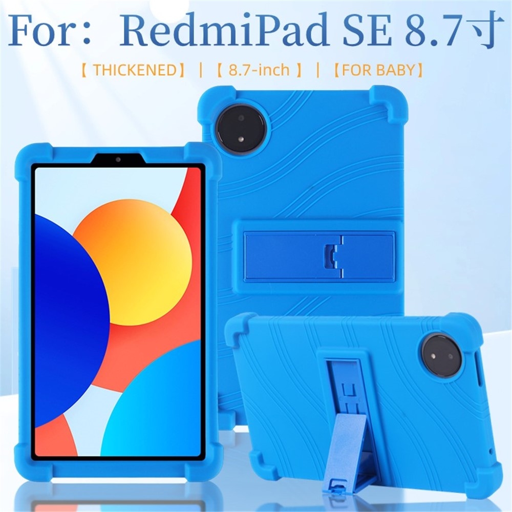 Védő szilikon tok megerősített sarkokkal Xiaomi Redmi Pad SE 8.7 - sötétkék