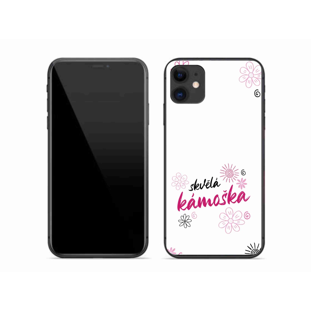 Gél borítás mmCase iPhone 11 készülékhez - nagyszerű haver fehér háttérrel