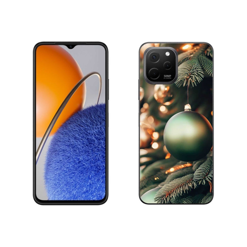 Gél borító mmCase a Huawei Nova Y61-hez - karácsonyi dekorációk 1