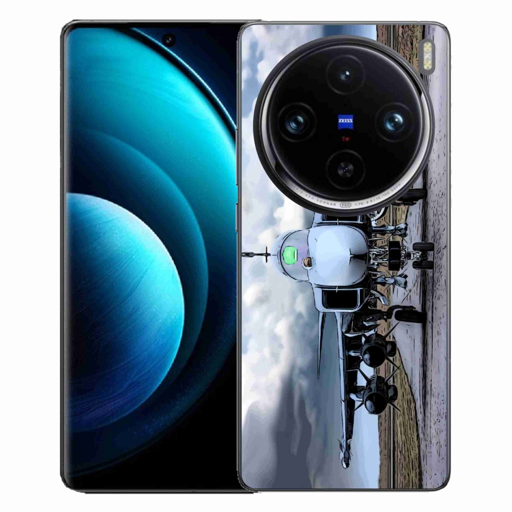 Zselés borítás mmCase a Vivo X100 Pro 5G-hez - katonai repülőgépekhez