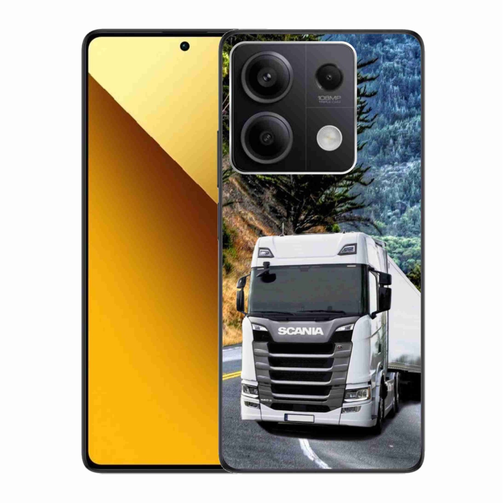 Gél borítás mmCase a Xiaomi Redmi Note 13 5G számára - teherautó 1