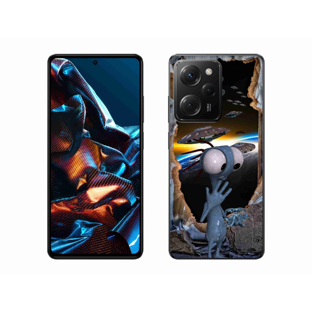 Gél borítás mmCase a Xiaomi Poco X5 Pro 5G számára - idegen