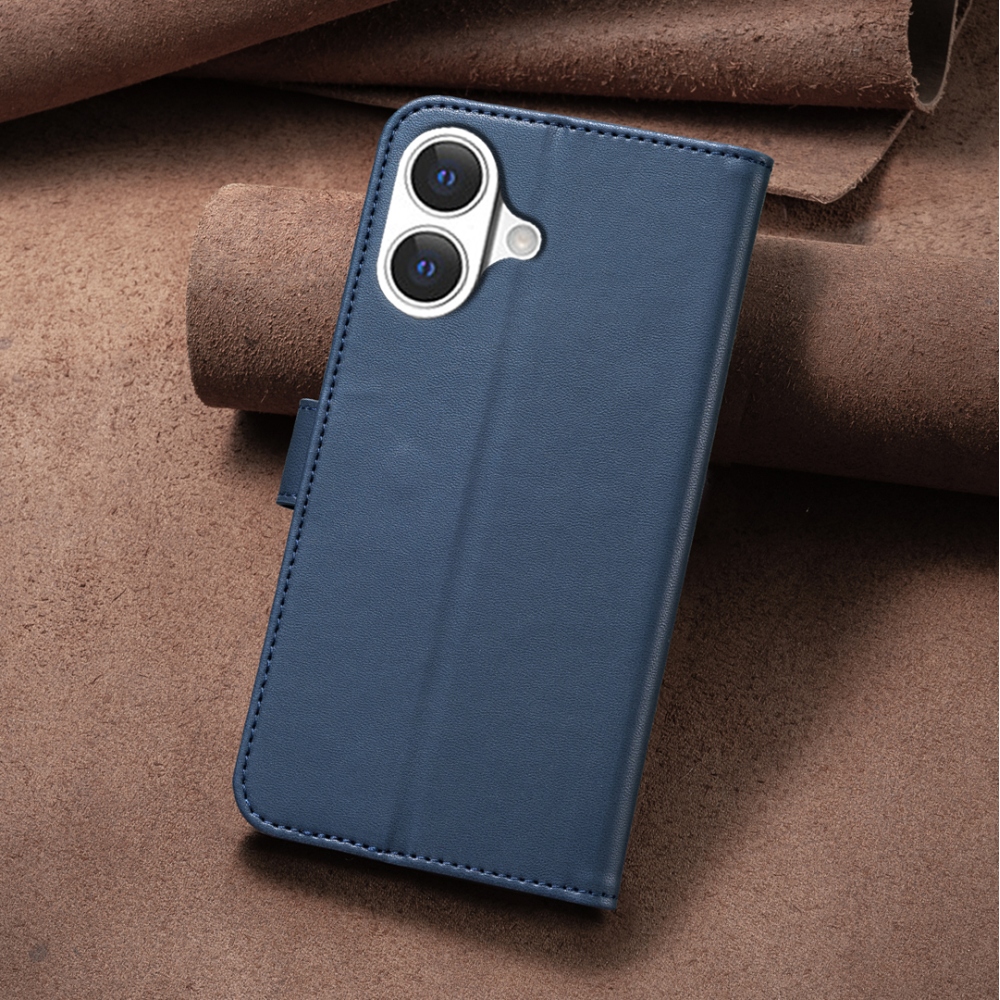 Clover könyvtáska iPhone 17 készülékhez - kék