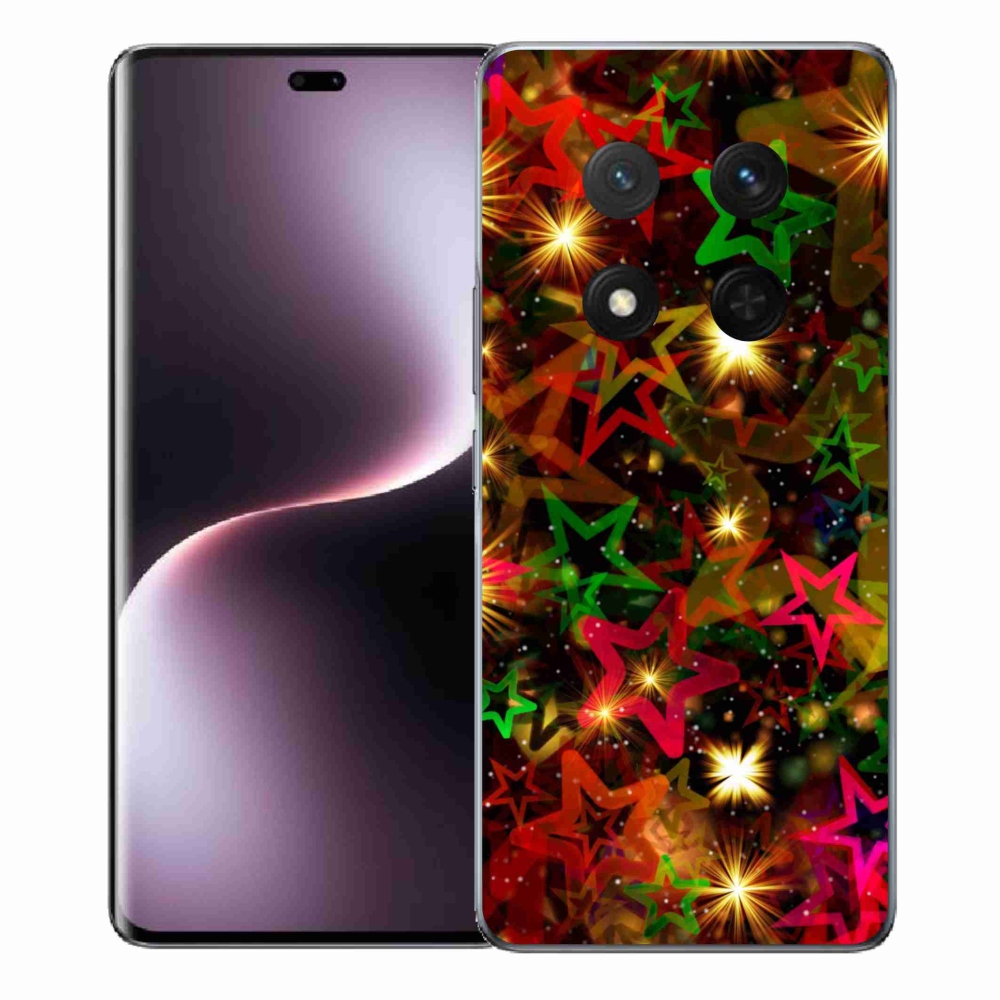 Gél borítás mmCase a Honor Magic 7 Lite 5G számára - színes csillagok