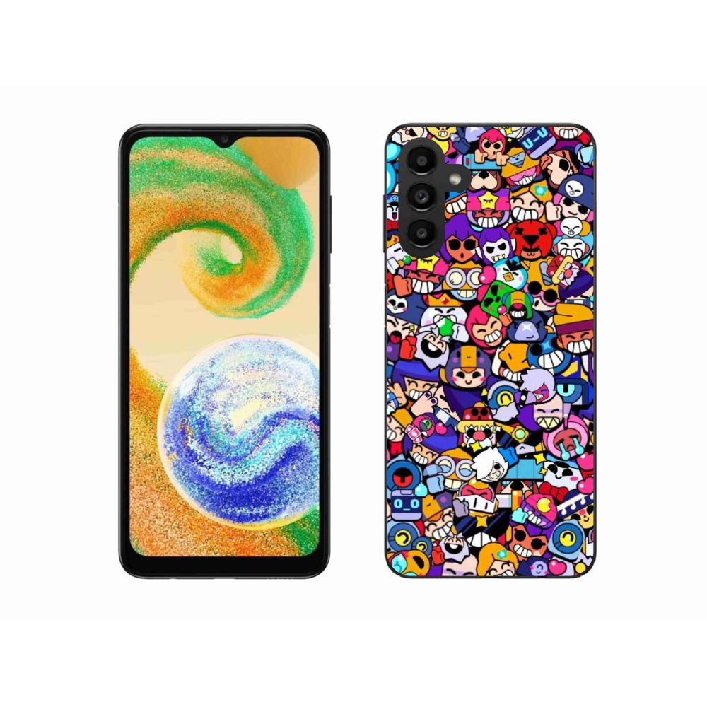 Gél borítás mmCase Samsung Galaxy A13 5G - verekedős csillagok 2