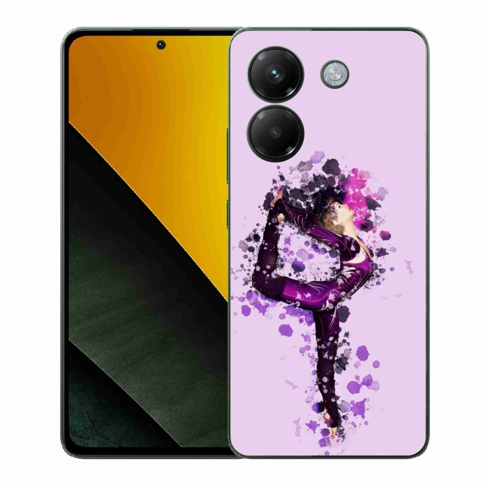 Gél borítás mmCase a Xiaomi Poco M7 Pro 5G számára - balett