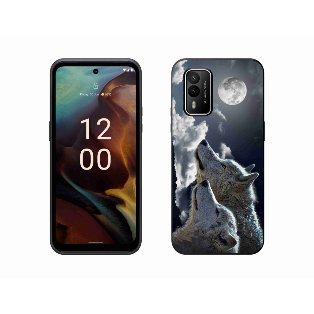 Zselés borítás mmCase a Nokia XR21 készülékhez - farkasok