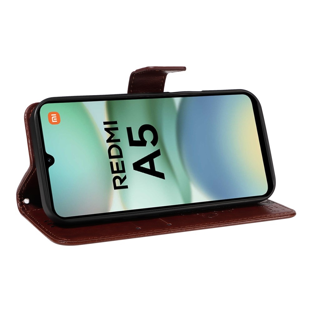 Fák könyvtáska Xiaomi Redmi A5 (173.45x79.35x8.45mm) - barna