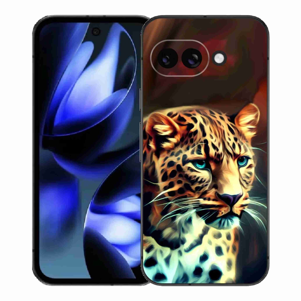 Zselés borítás mmCase a Google Pixel 9a készülékhez - leopárd