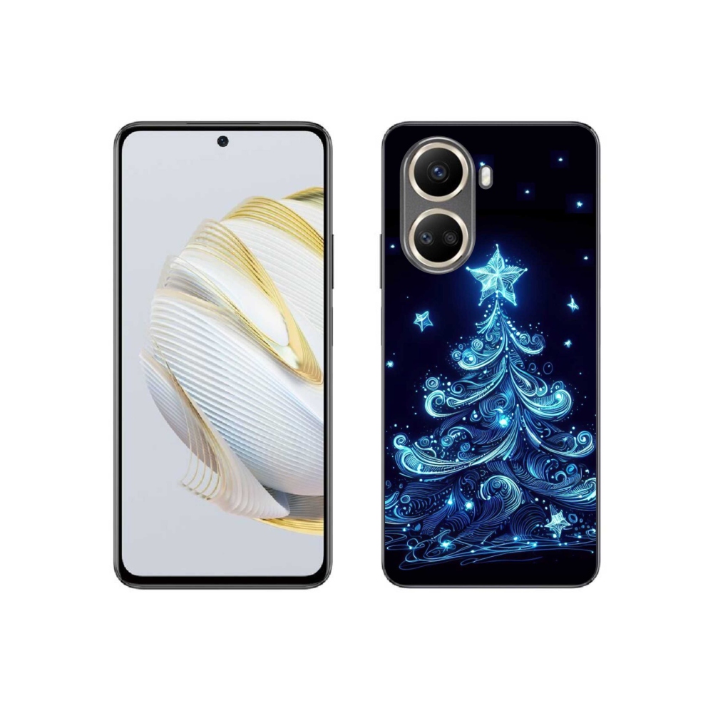 Gél borítás mmCase a Huawei Nova 10 SE-hez - neon karácsonyfa 4