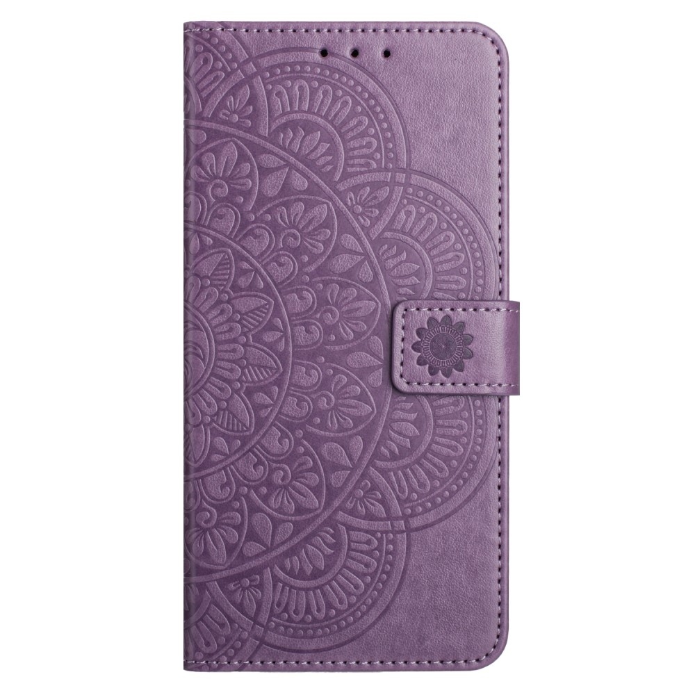 Mandala könyv tok Xiaomi Redmi 13C 5G - lila