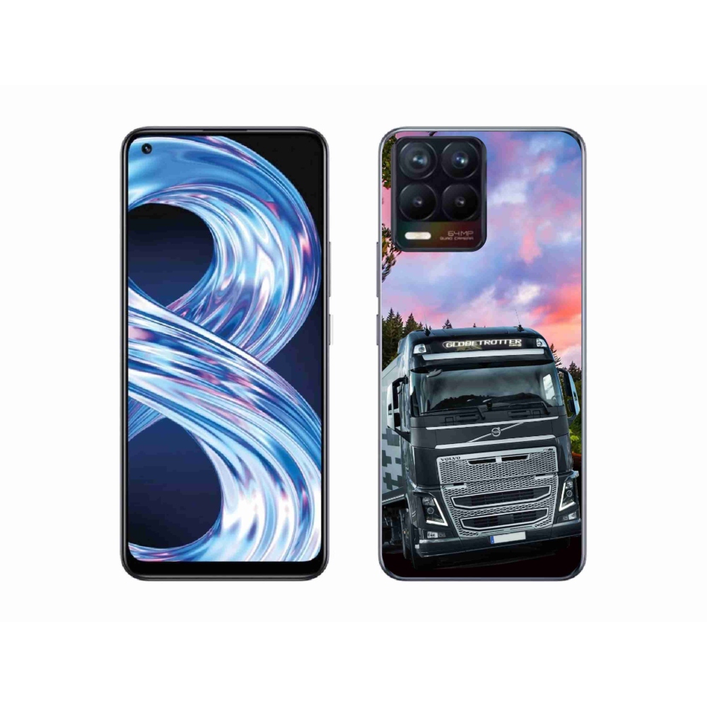 Gél borítás mmCase a Realme 8 4G-hez - teherautó 2