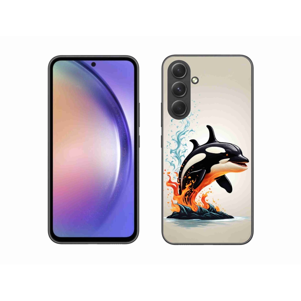 Gél védőhuzat mmCase Samsung Galaxy A54 5G - írisz