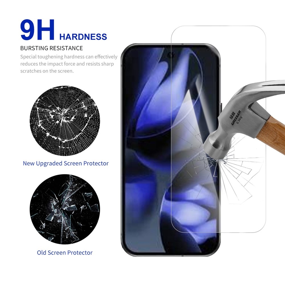 RURI 2.5D edzett üveg a Google Pixel 10 Pro XL készüléken