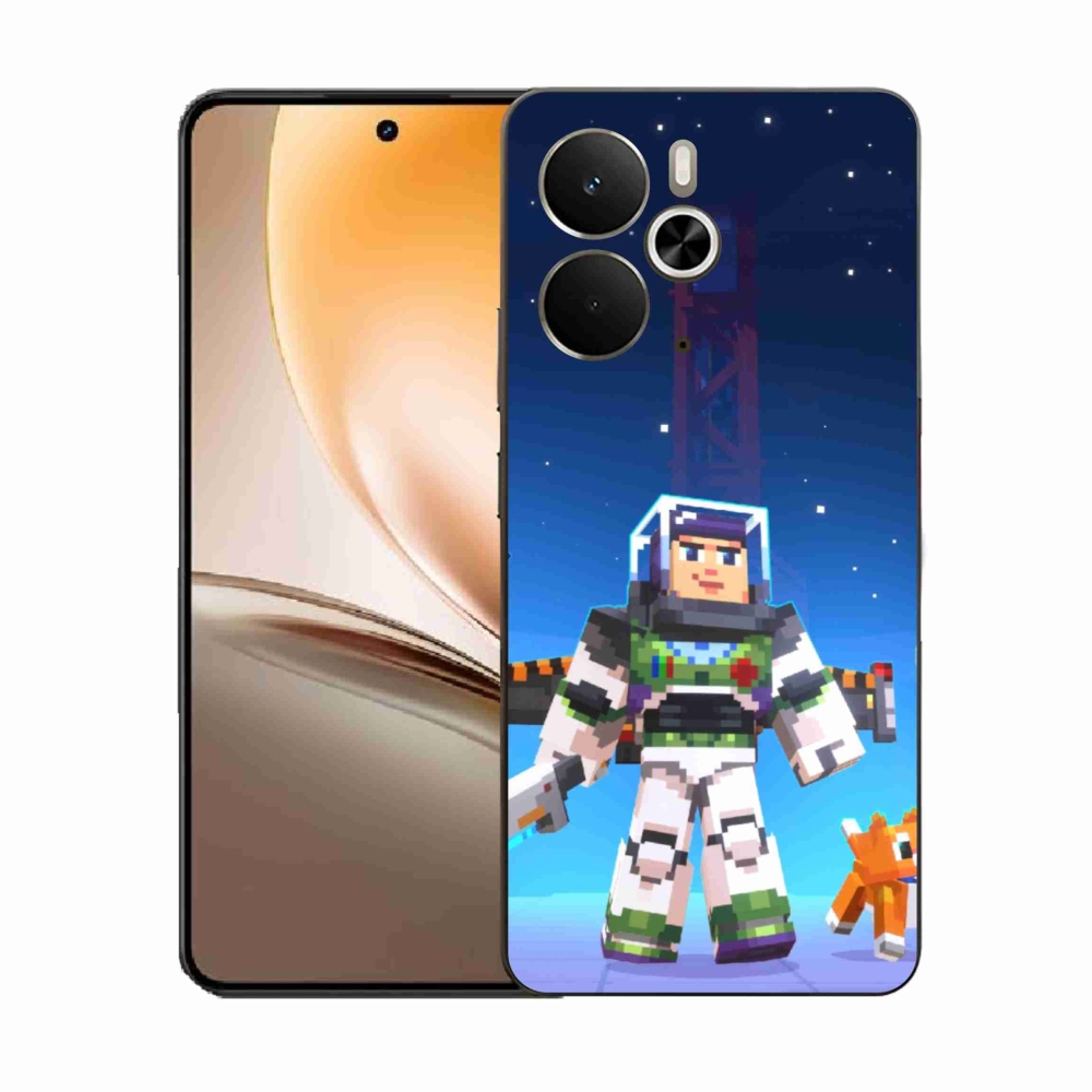 Gél borítás mmCase a Realme 14 5G/14T 5G-hez - minecraft 2