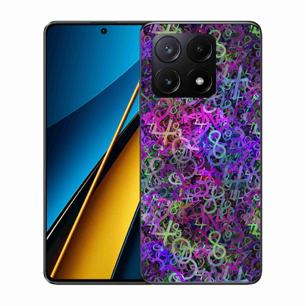 Gél borítás mmCase a Xiaomi Poco X6 Pro 5G számára - absztrakt motívum 25