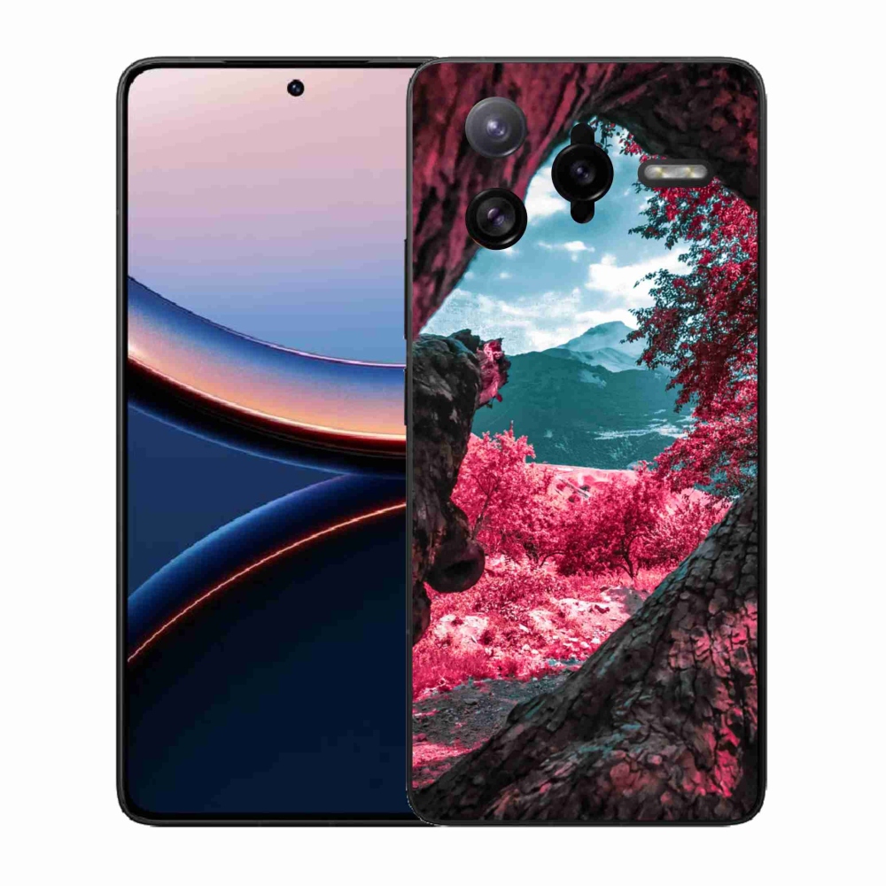 Gél borítás mmCase a Xiaomi Poco F7 Ultra számára - hegyi kilátás