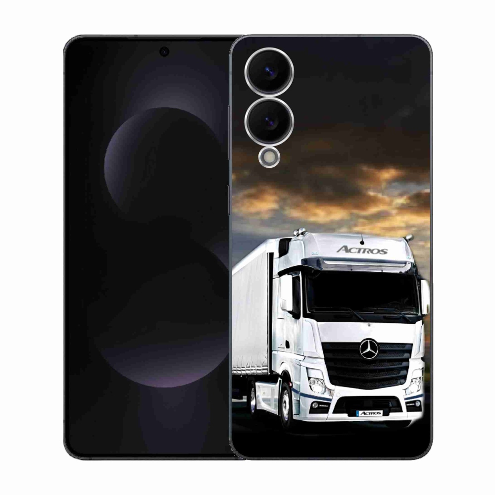 Gél borítás mmCase Samsung Galaxy S25 Edge - teherautóhoz