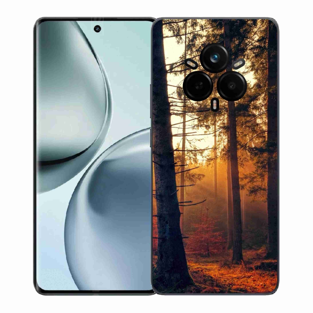Zselés borítás mmCase a Realme 14 Pro 5G készülékhez - erdő