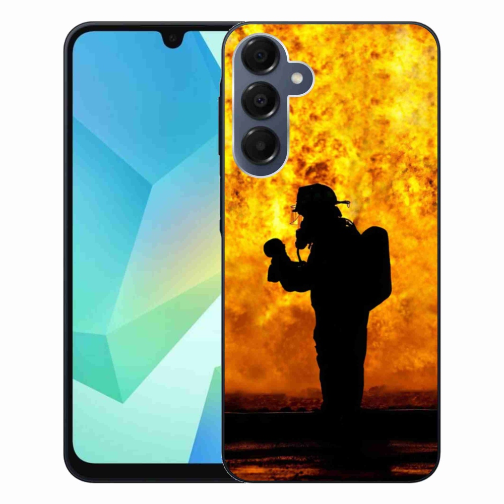 Zselés borítás mmCase Samsung Galaxy A16 4G/5G - tűzoltóhoz