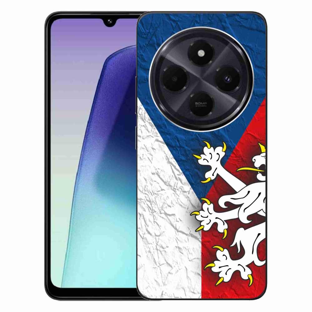 Gél borítás mmCase a Xiaomi Redmi 14C/Poco C75 - cseh zászló 1