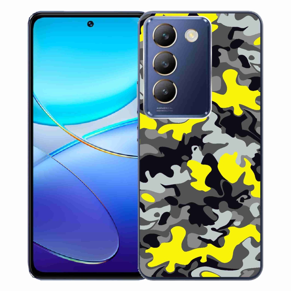 Gél borítás mmCase a Vivo V40 SE 4G/5G készülékhez - terepszínű minta 6