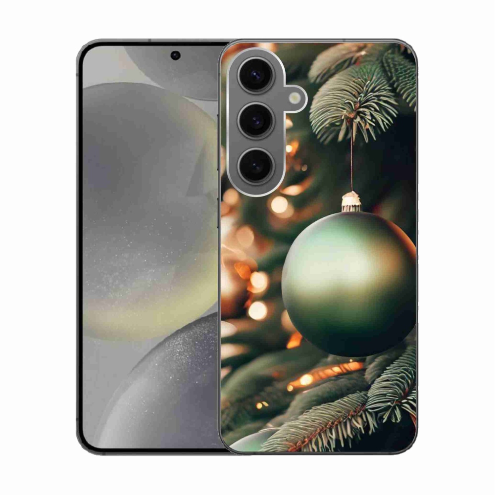 Gél borítás mmCase Samsung Galaxy S24 készülékhez - karácsonyi dekoráció 1