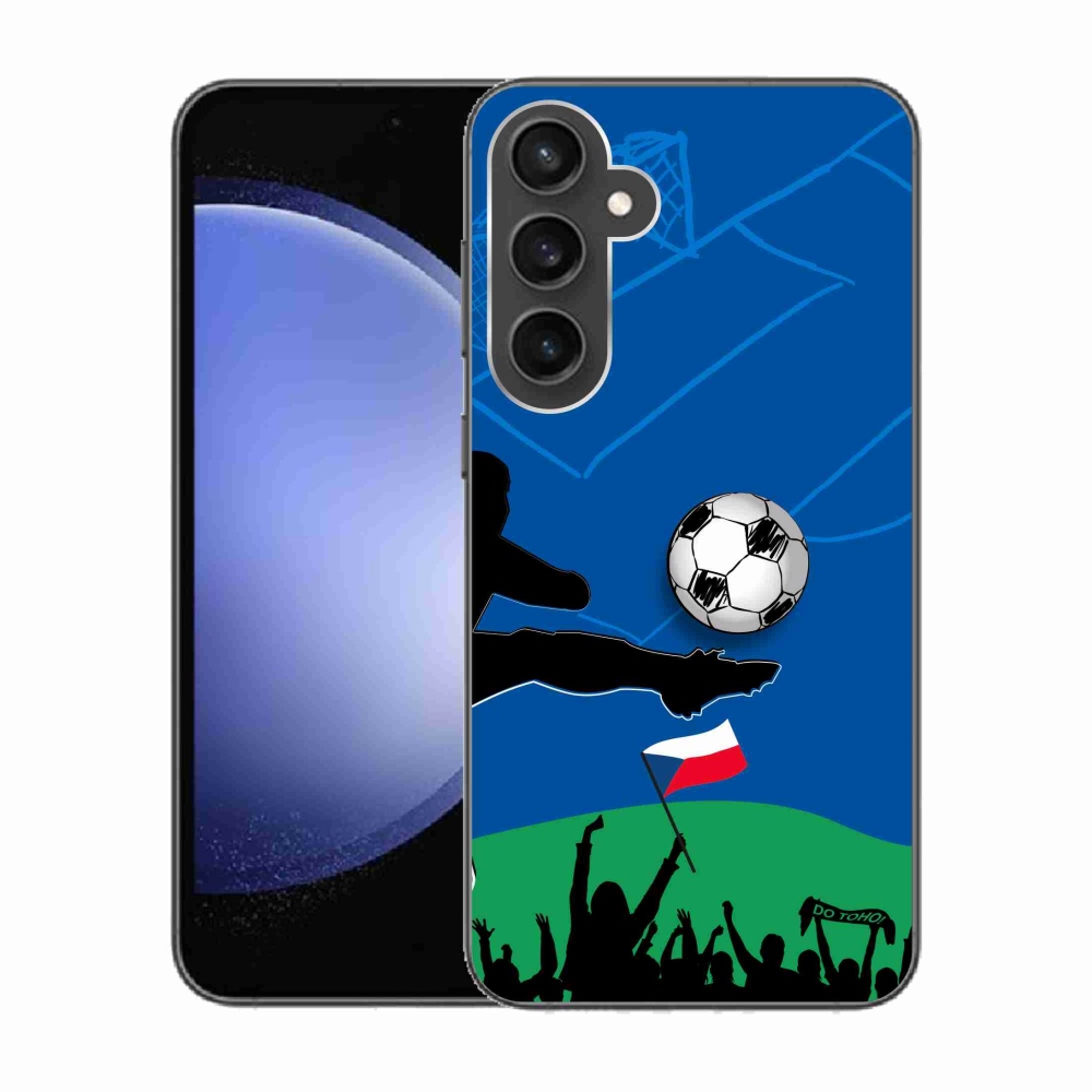 Gél borítás mmCase Samsung Galaxy S23 FE - futballszurkolók számára