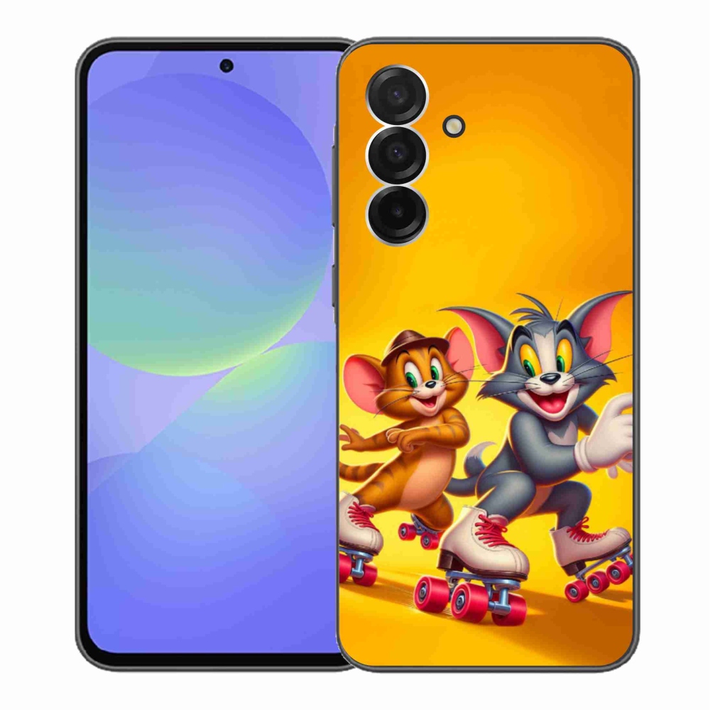 Gél védőhuzat mmCase Samsung Galaxy A36 5G - tom and jerry