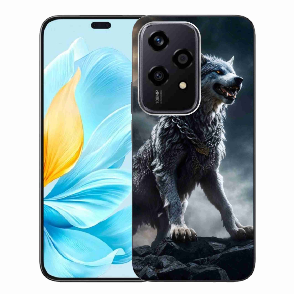Zselés borítás mmCase a Honor 200 Lite 5G készülékhez - farkas 1