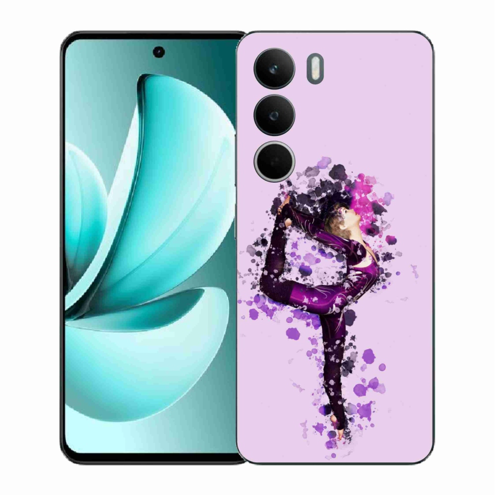 Gél borítás mmCase a Realme C71 készülékhez - balerina