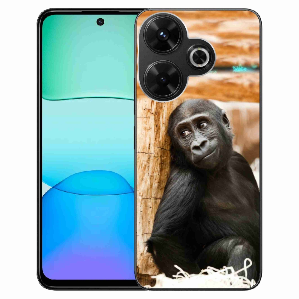 Zselés borítás mmCase a Xiaomi Redmi 13 4G/Poco M6 4G - gorilla gumiházhoz