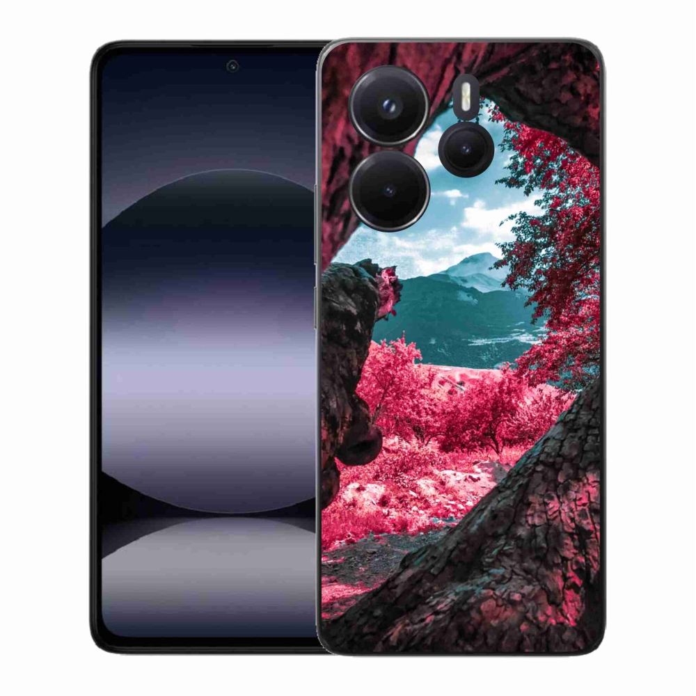 Gél borítás mmCase a Xiaomi Redmi Note 14-hez - hegyi kilátás