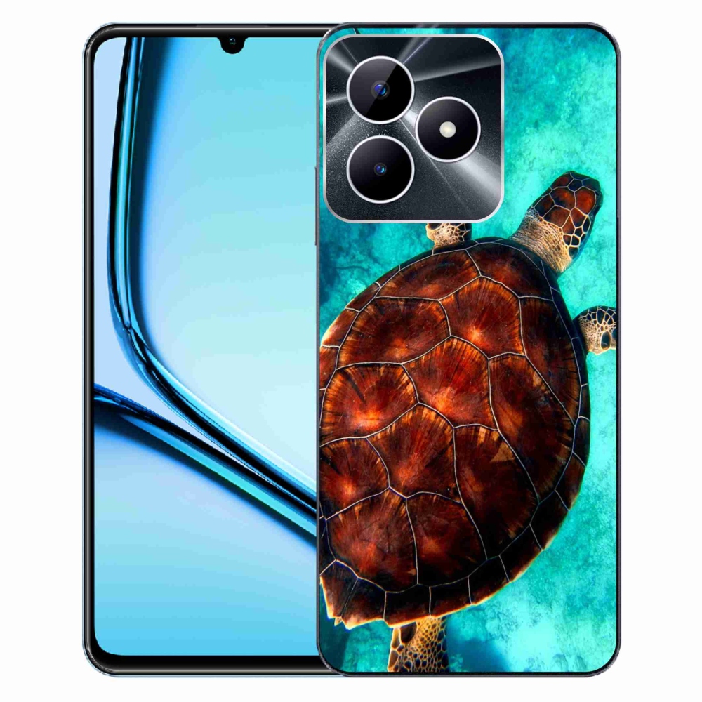 Zselés borító mmCase a Realme Note 50 készülékhez - teknősbéka