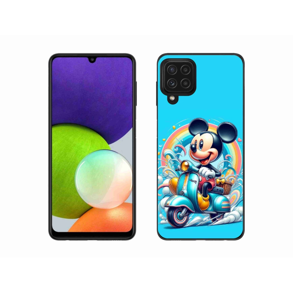 Zselés borítás mmCase Samsung Galaxy A22 4G - mickey egér 2