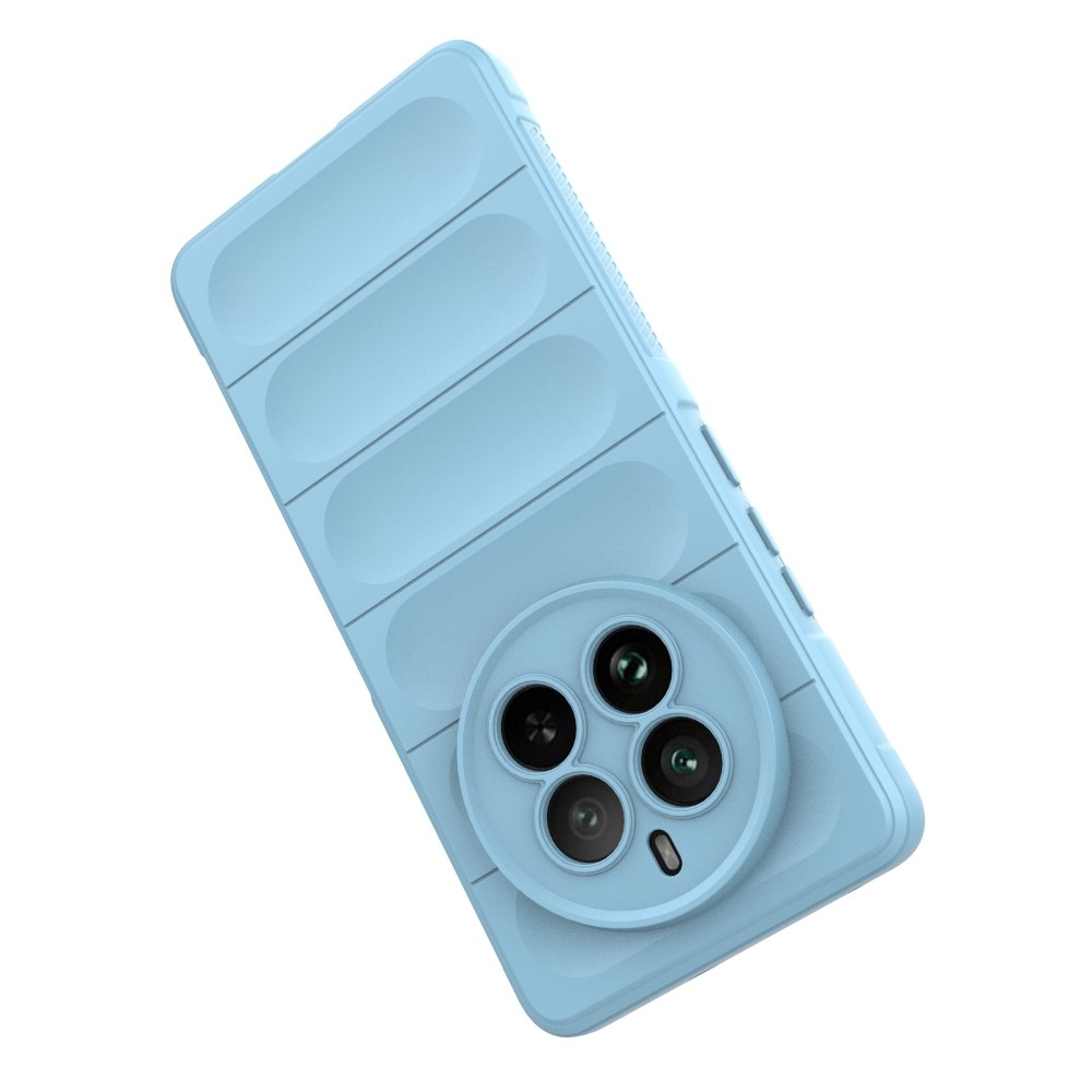 Rugg tartós zselés tok a Realme 12 Pro 5G/12 Pro+ 5G készülékhez - világoskék színű