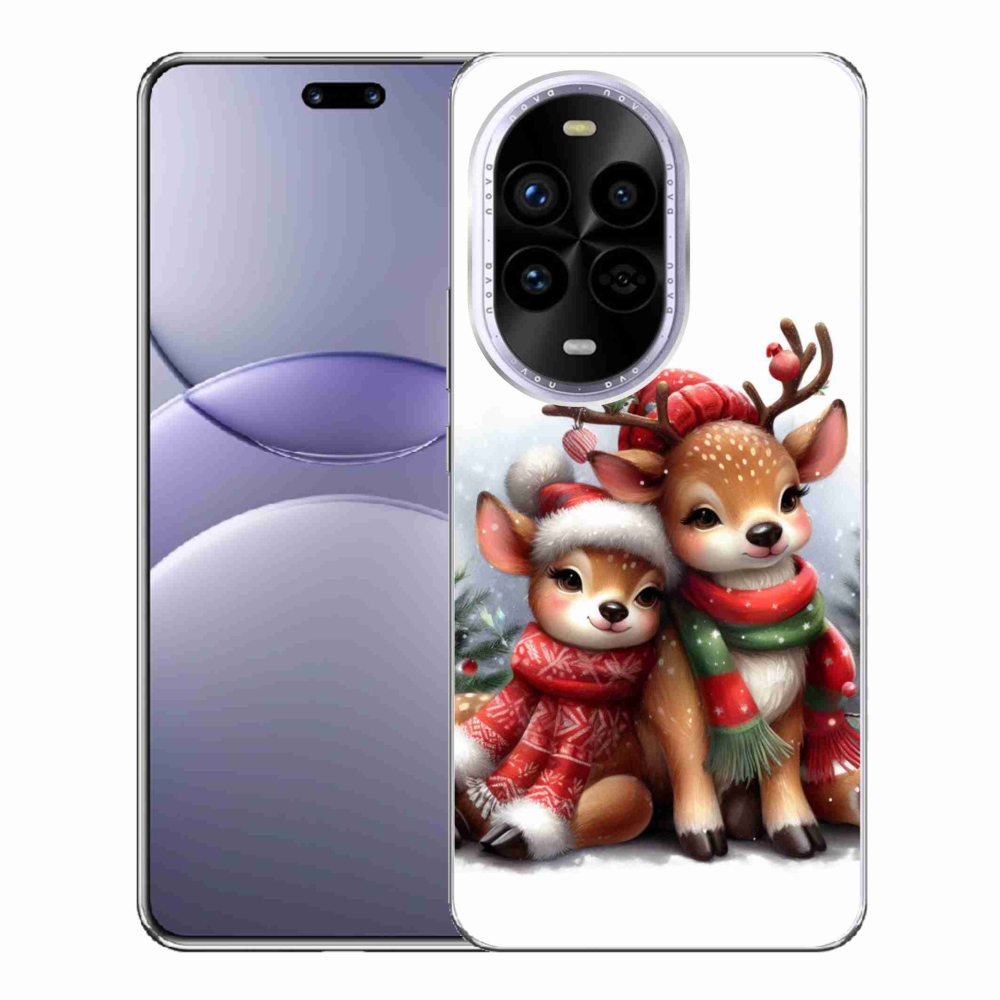 Gél borítás mmCase a Huawei Nova 13 Pro 5G-n - karácsonyi rénszarvas