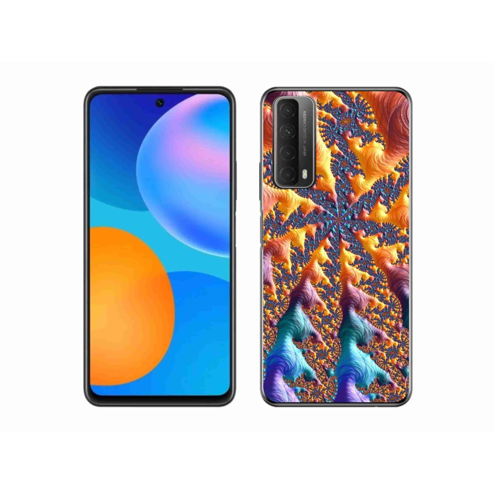 Zselés borítás mmCase a Huawei P Smart (2021) - absztrakt motívum 23