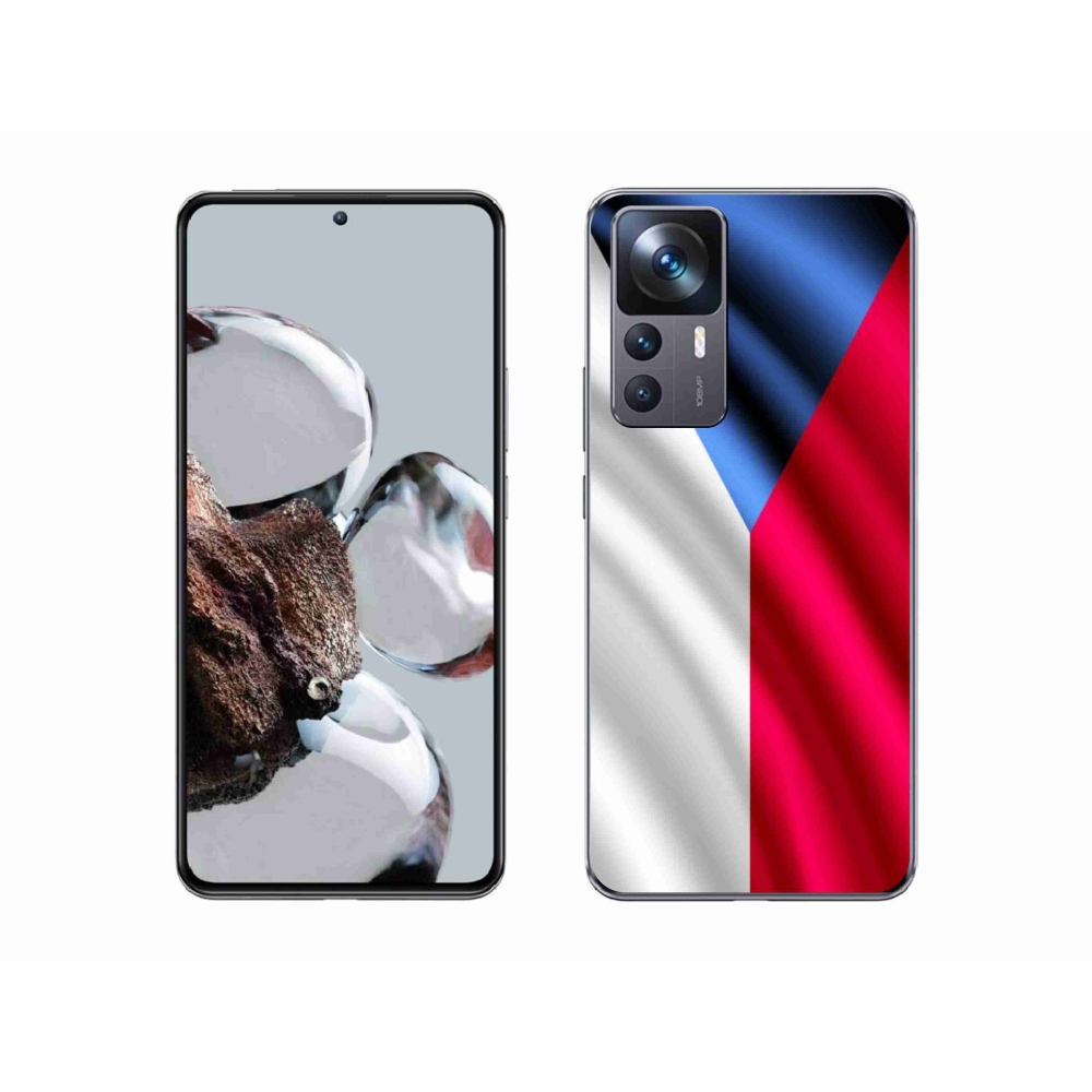 Gél borítás mmCase a Xiaomi 12T Pro számára - cseh zászló