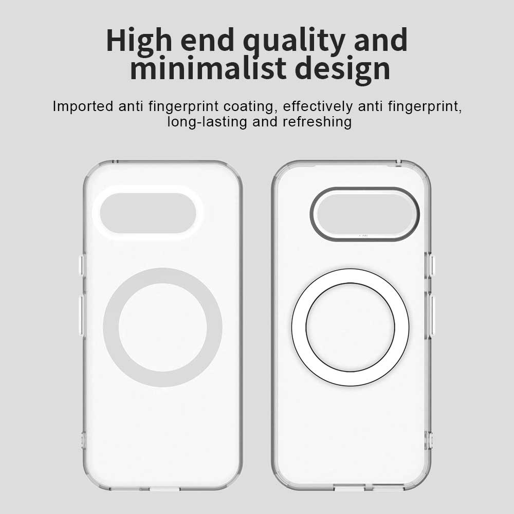 Candy zselés tok MagSafe-val a Google Pixel 9a készülékre - fehér