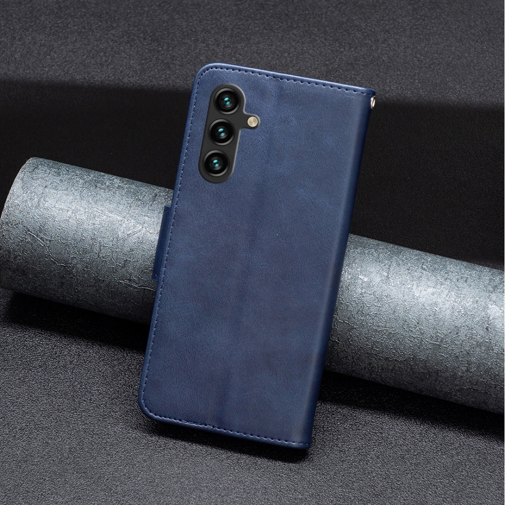 Könyvtáska tok Samsung Galaxy S25 FE készülékhez - kék