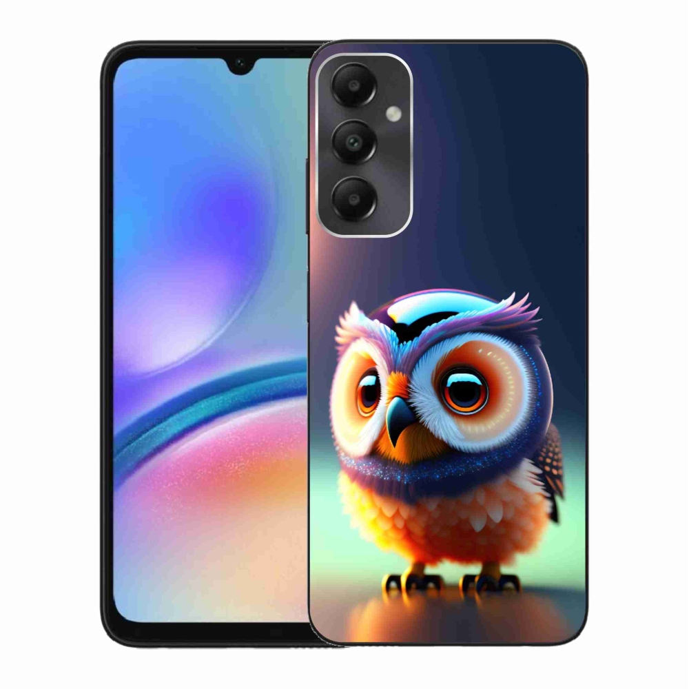 Zselés borítás mmCase Samsung Galaxy A05s készülékhez - bagoly