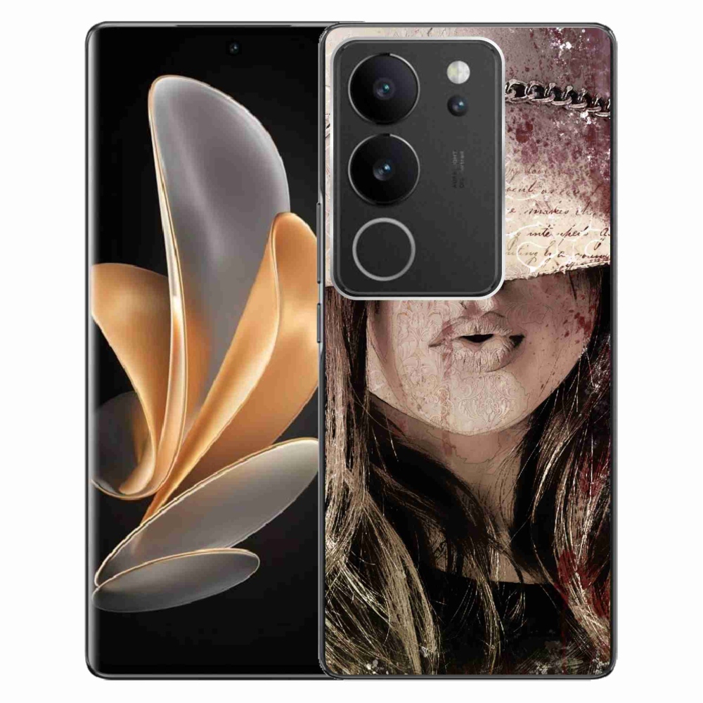 Gél borítás mmCase a Vivo V29 5G-n - lány