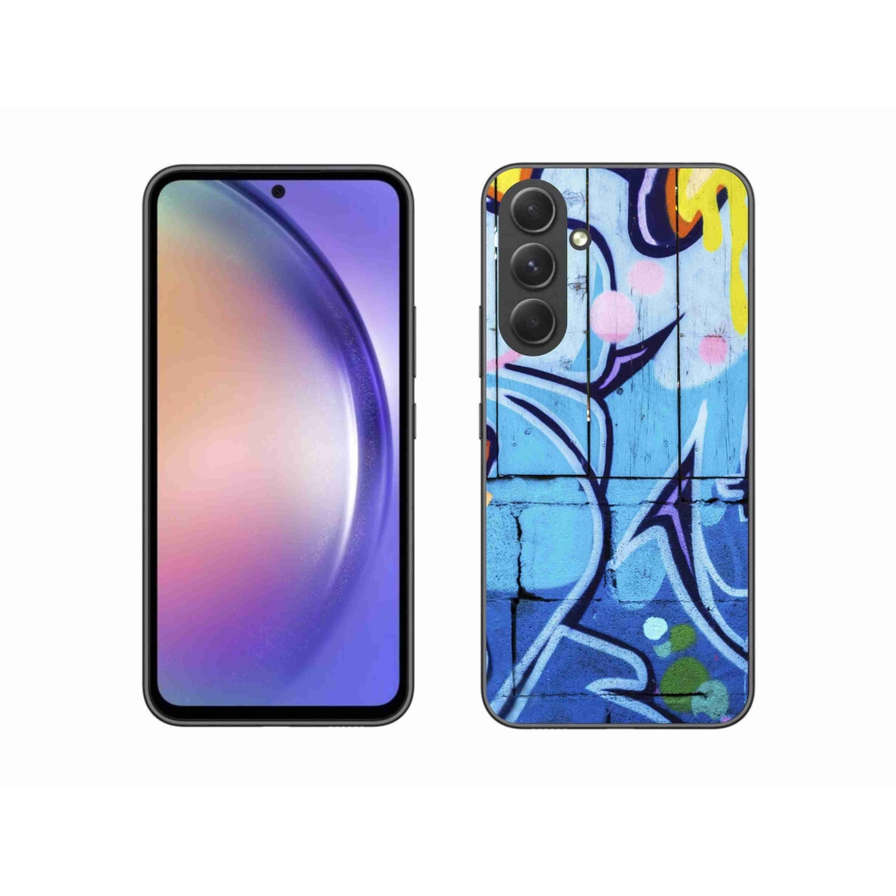 Zselés borítás mmCase Samsung Galaxy A54 5G - graffiti