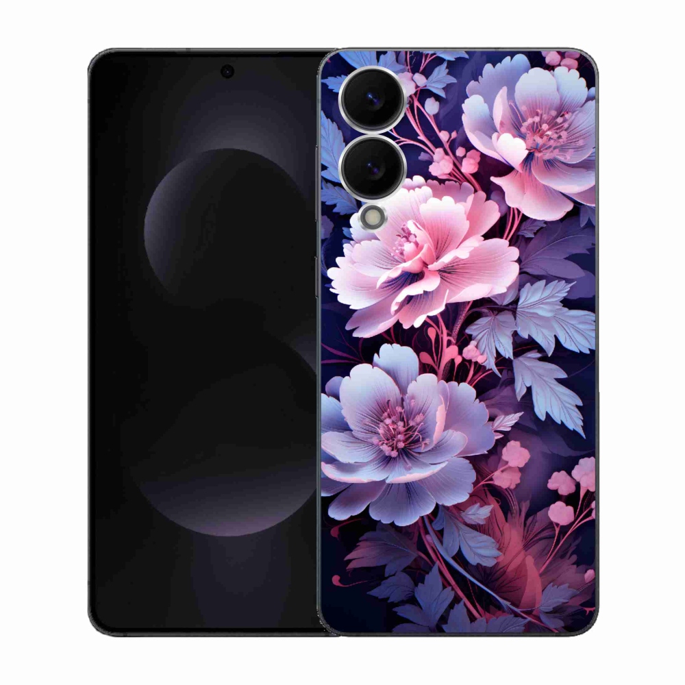 Gél borító mmCase Samsung Galaxy S25 Edge készülékhez - virágok 11