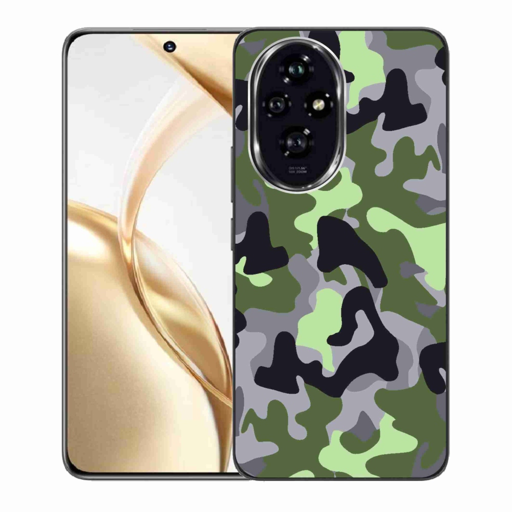 Zselés borítás mmCase a Honor 200 5G számára - álcázó minta 7