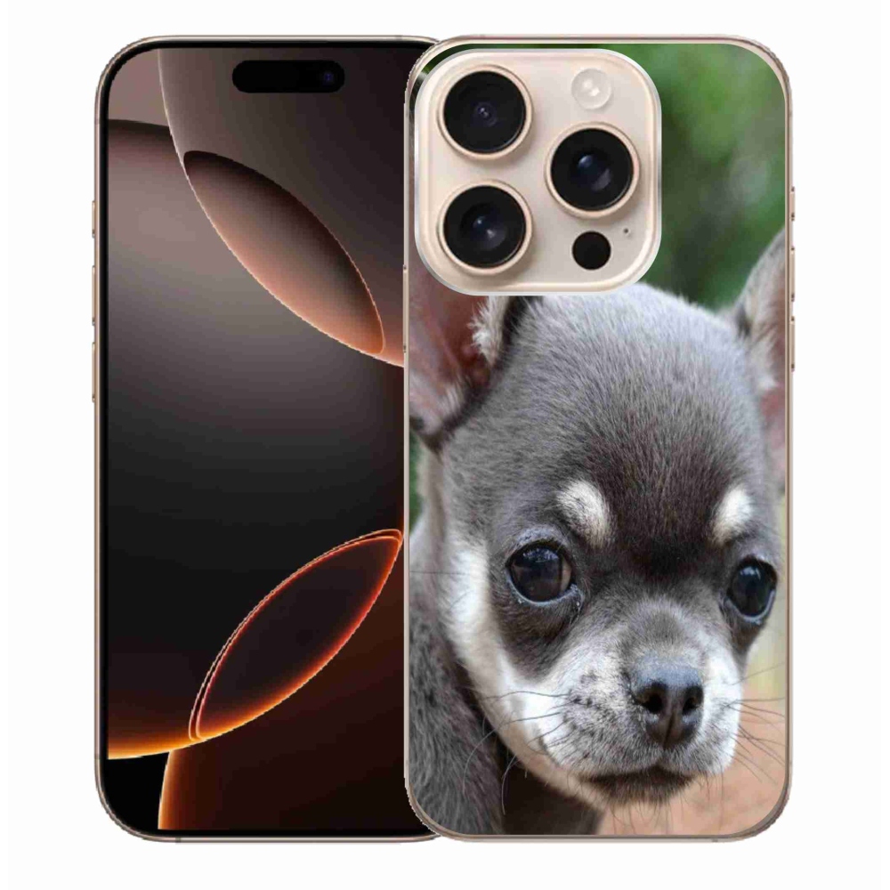 Gél tok mmCase iPhone 16 Pro Max készülékhez - chihuahua