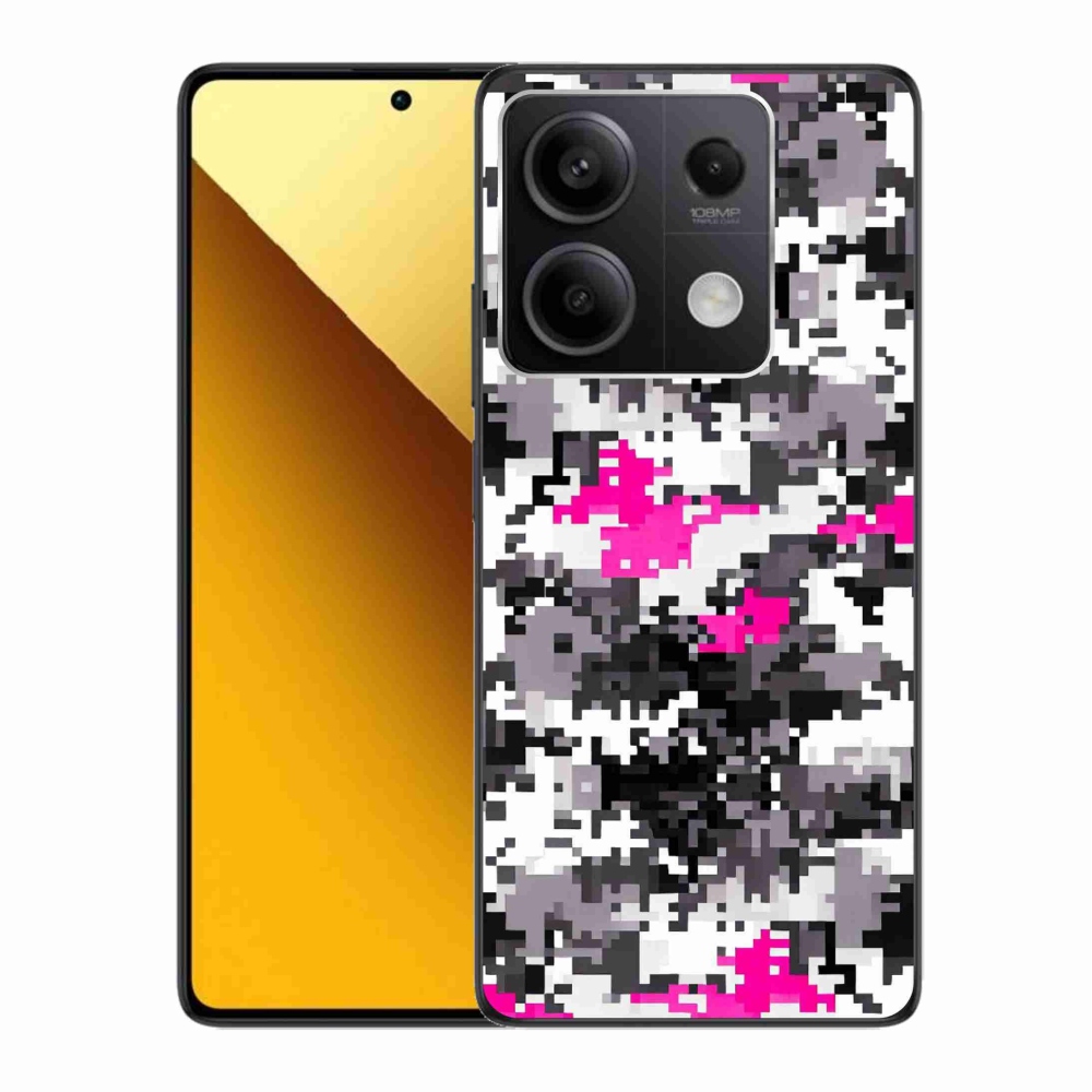 Gél borítás mmCase a Xiaomi Redmi Note 13 5G-hez - álcázó minta 4