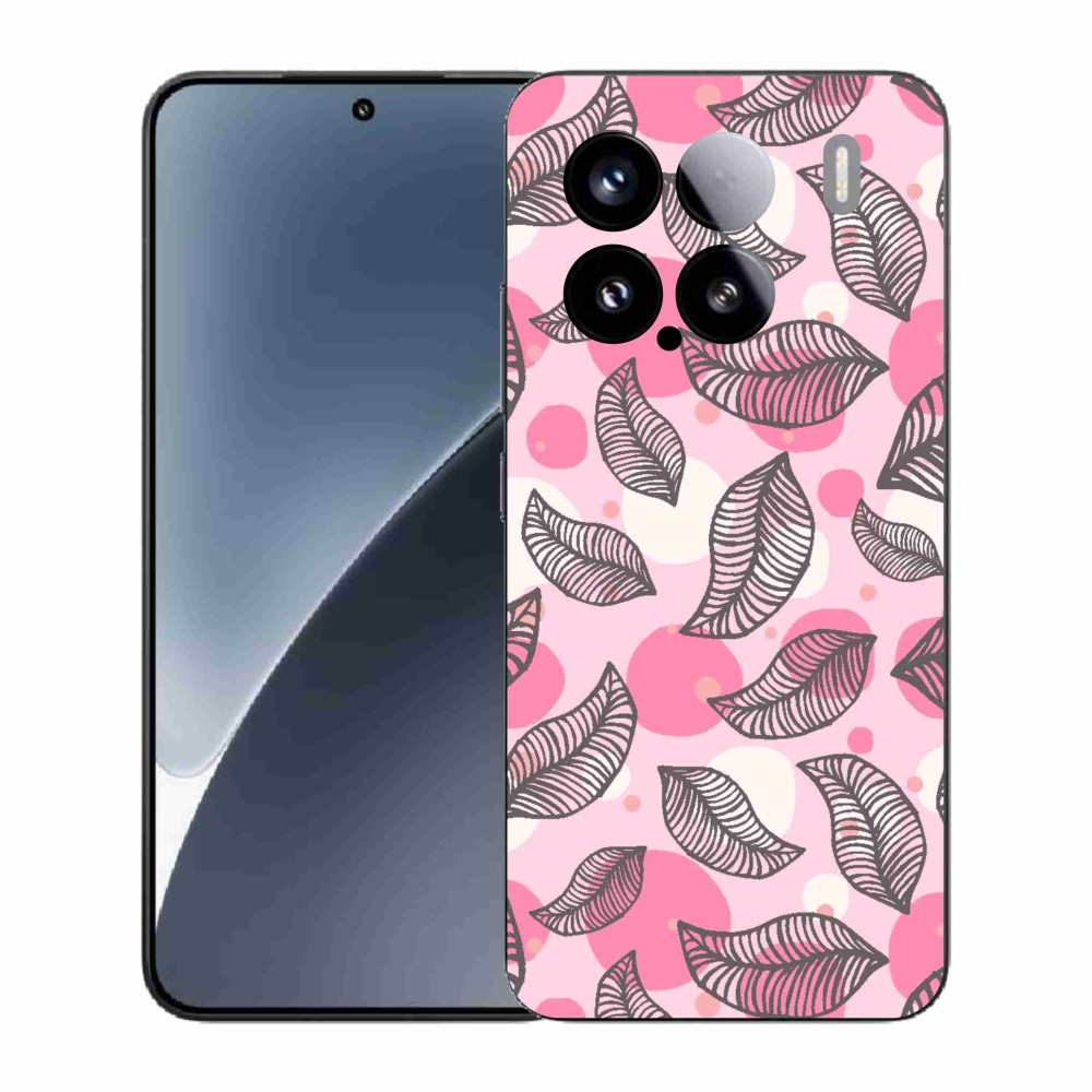 Gél borító mmCase a Xiaomi 15-hez - karikatúra hulló levelek